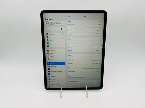 Apple 2018 iPad Pro (3rd generation) (12.9-inch) 256GB (Wi-Fi + Cell) "Read"