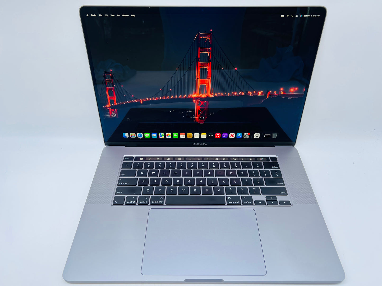 Apple 2019 16in MacBook Pro TB 2.3GHz 8-Core i9 16GB RAM 1TB SSD RP5500M 4GB AC+