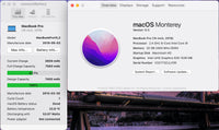 Apple 2019 15 in MacBook Pro TB 2.4GHz 8-Core i9 32GB RAM 1TB SSD Vega 16 4GB